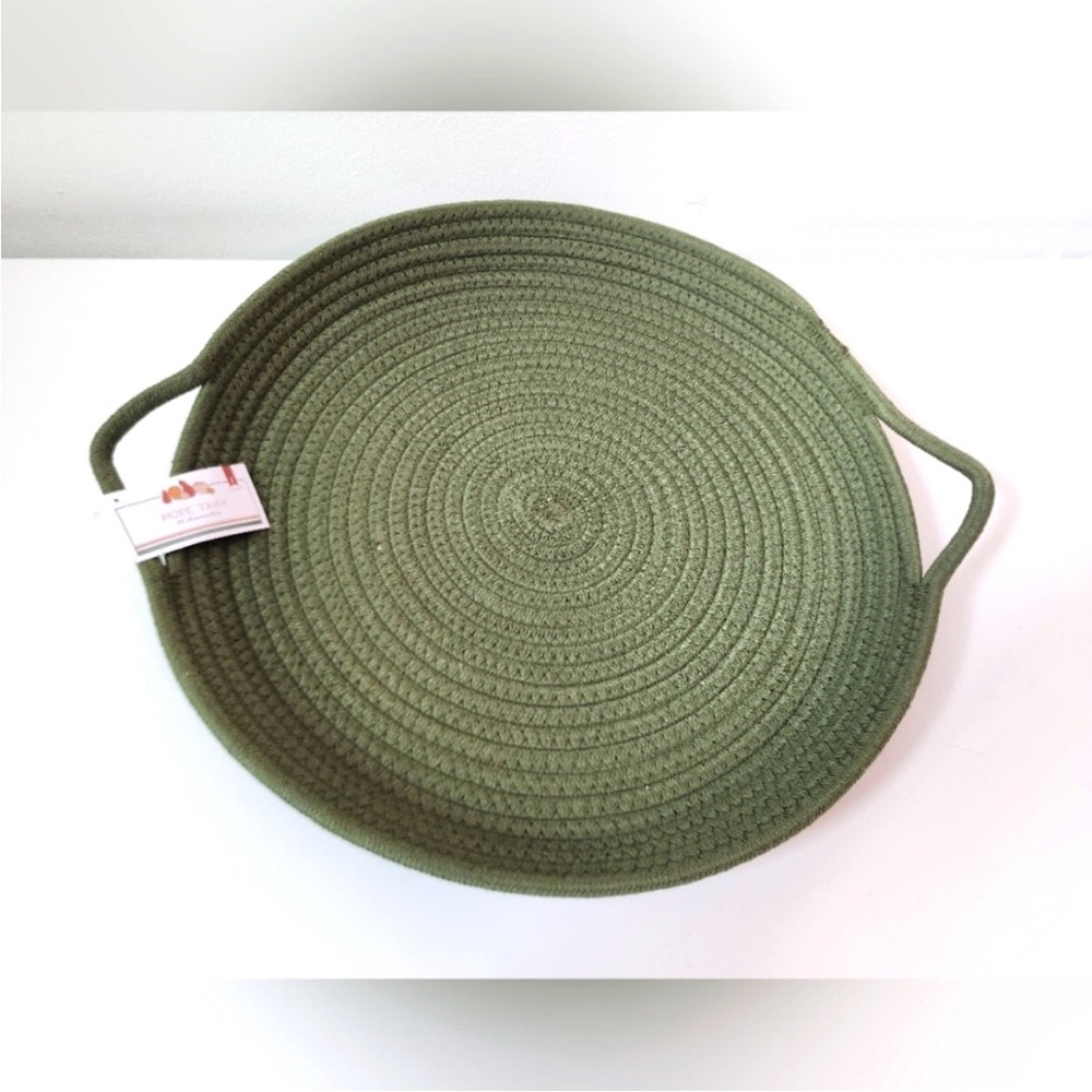 Target Bullseye Playground Green Rope Tray